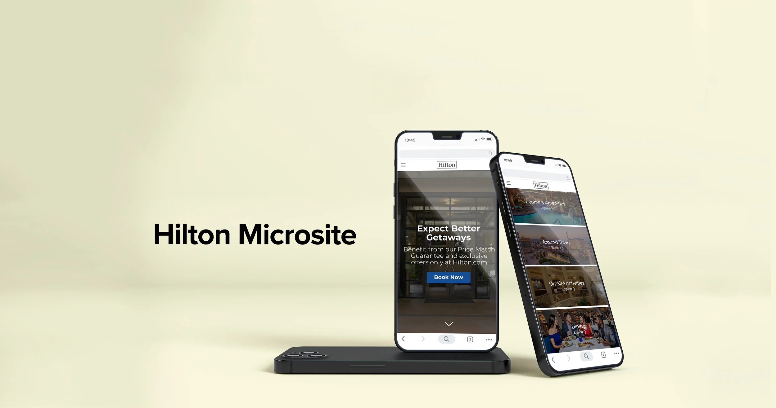 Hilton Microsite